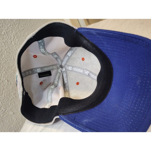 New Era Medium / Large NCAA Univ of Florida Gators Baseball Hat Cap Blue White - Picture 6 of 12